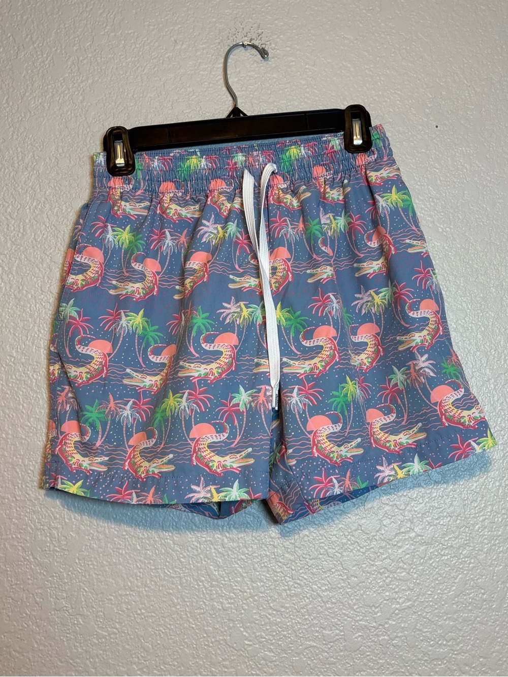 Chubbies Rock A Croc 5 1/2" Inseam Swim Trunks Beach Colorful
